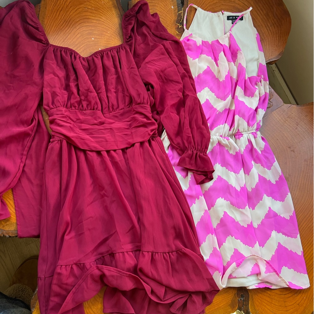Chiffon Wedding Guest Dresses Lot S/M